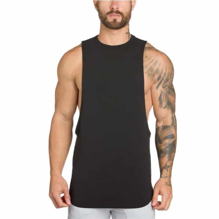 Men's Training Vest Top - Blue Force Sports