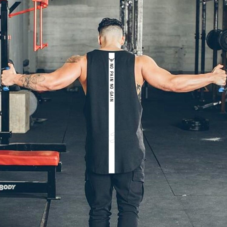 Men's Training Vest Top - Blue Force Sports