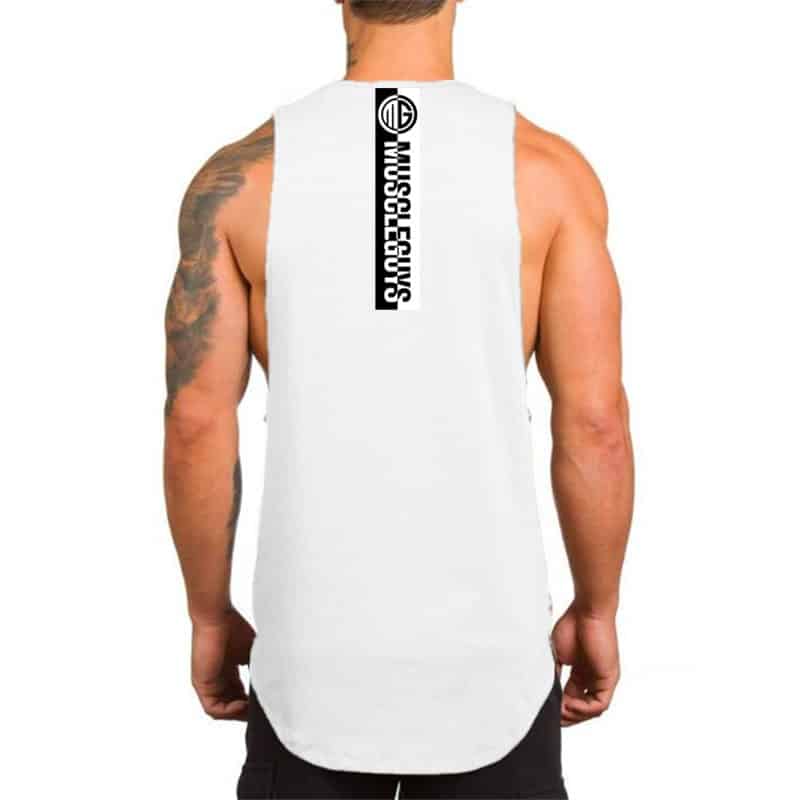 Men's Training Vest Top - Blue Force Sports