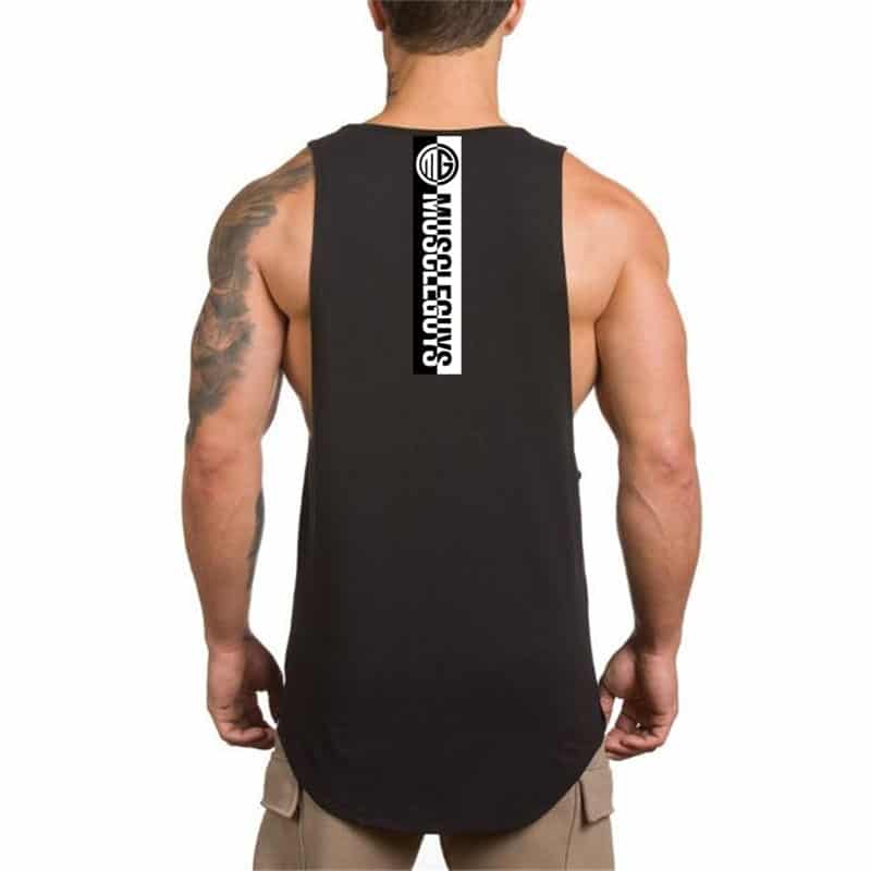 Men's Training Vest Top - Blue Force Sports