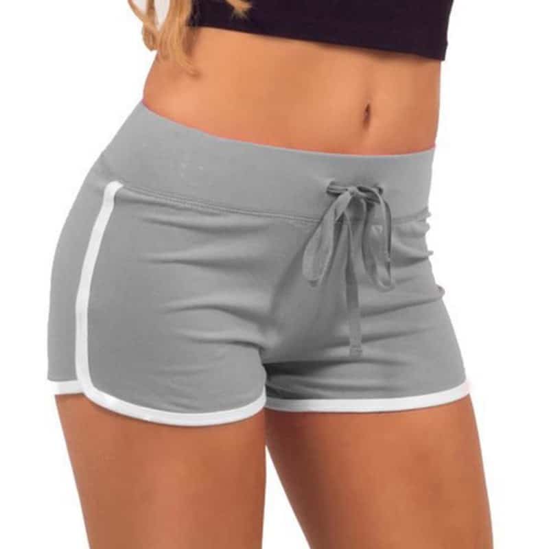 Casual Cotton Shorts With Drawstrings - Blue Force Sports