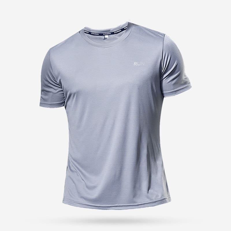 Men's Polyester Running T-Shirt - Blue Force Sports