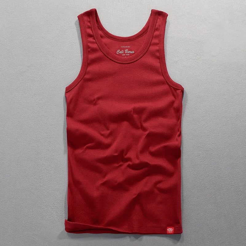 Men's Comfortable Cotton Sleeveless Vest - Blue Force Sports