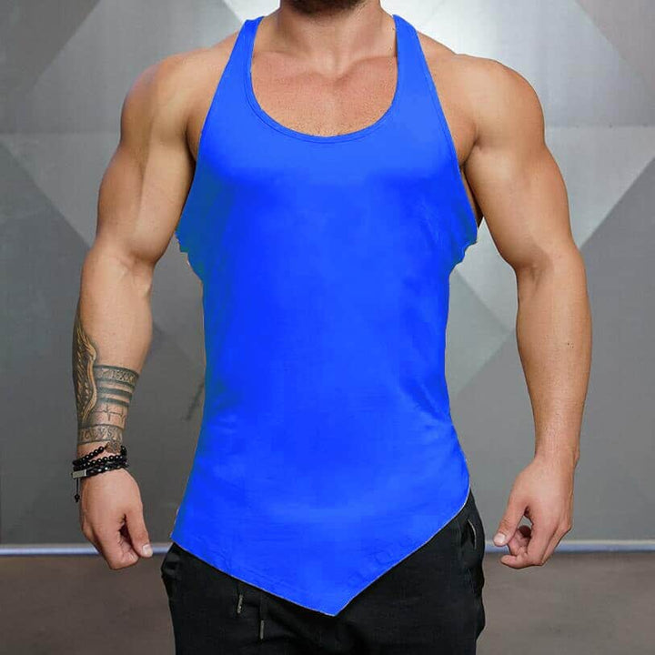 Cotton O-Neck Top for Men - Blue Force Sports