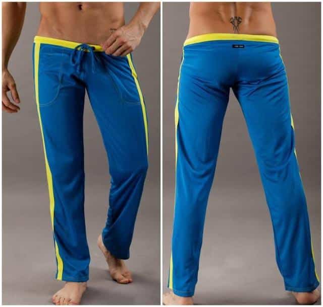 Men's Striped Sports Pants - Blue Force Sports