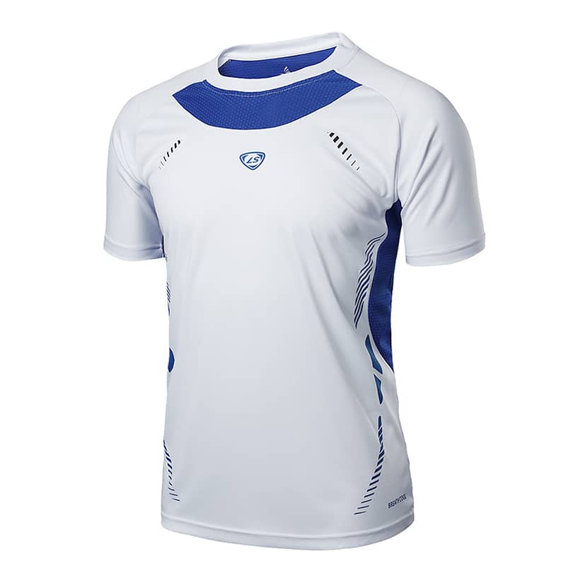 Men's Sports Breathable O-neck T-Shirt - Blue Force Sports