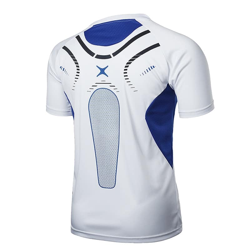 Men's Sports Breathable O-neck T-Shirt - Blue Force Sports
