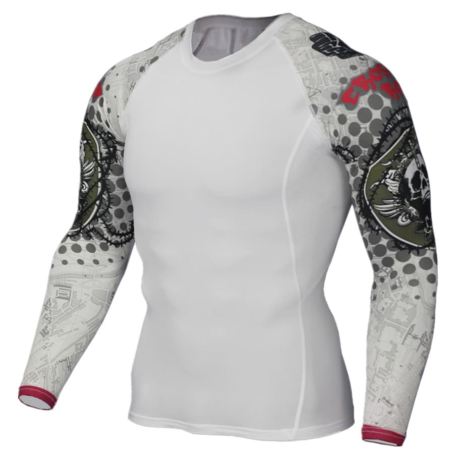 Men's Long Sleeve Fitness T-Shirts - Blue Force Sports