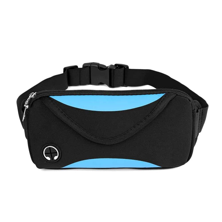 Capacious Waterproof Sport Waist Bag - Blue Force Sports