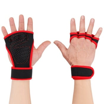 Men's Fitness Half Finger Gloves - Blue Force Sports