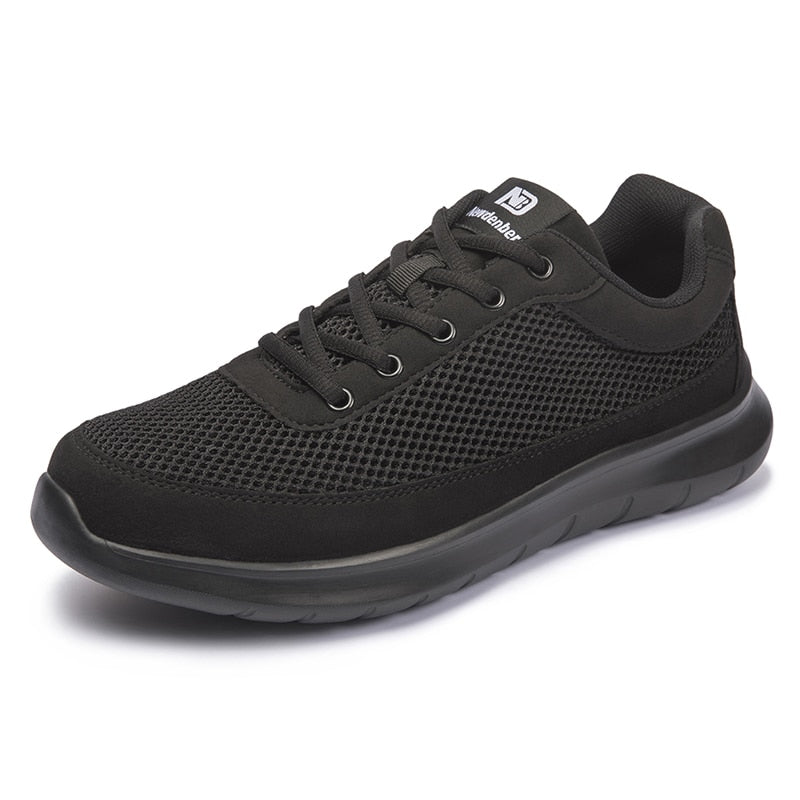 Men's Breathable Comfortable Lace-Up Sneakers - Blue Force Sports