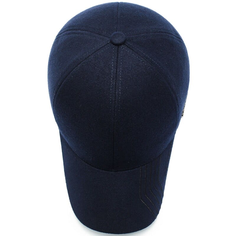 Wool Sunscreen Cap - Blue Force Sports