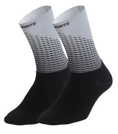 Gradient Color Compression Cycling Socks - Blue Force Sports