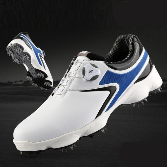 Men's Waterproof Sports Sneakers for Golf - Blue Force Sports