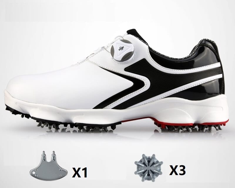 Men's Waterproof Sports Sneakers for Golf - Blue Force Sports