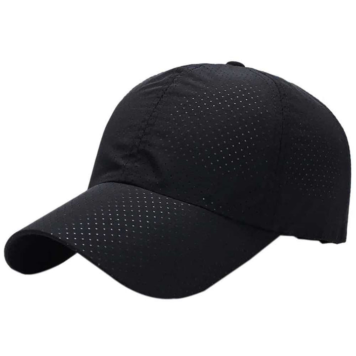 Thin Mesh Decorated Golf Hat - Blue Force Sports