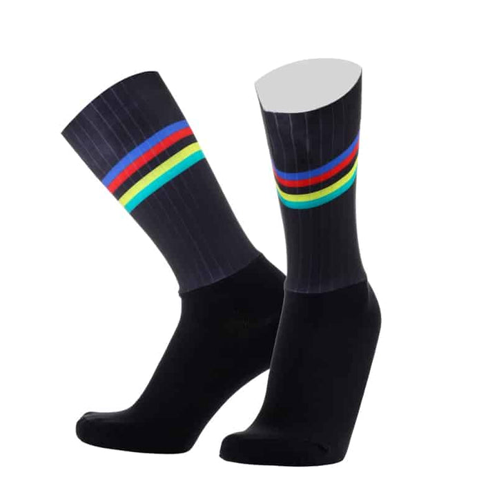 Men's Breathable Mesh Cycling Socks - Blue Force Sports