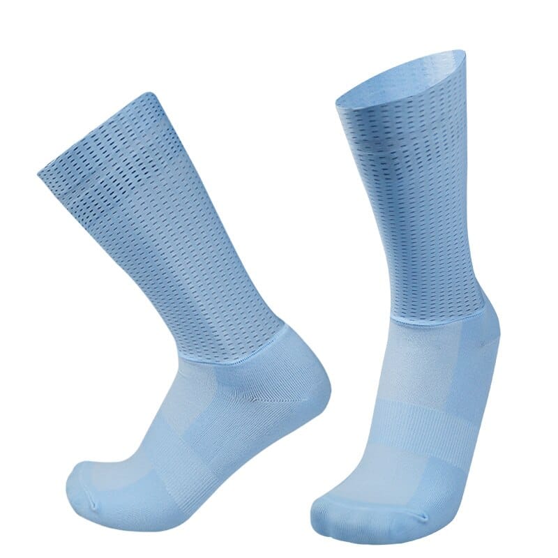 Men's Breathable Mesh Cycling Socks - Blue Force Sports