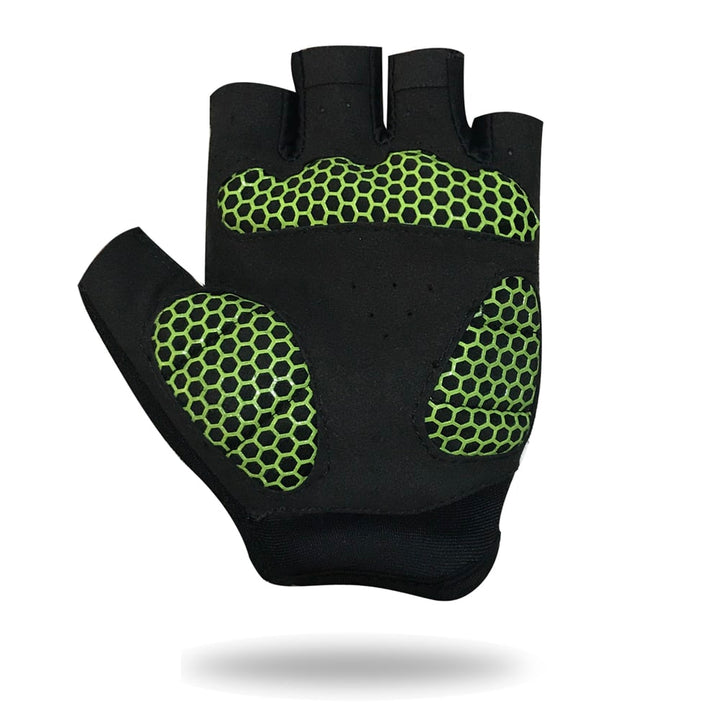 Unisex Sports Fingerless Gloves - Blue Force Sports