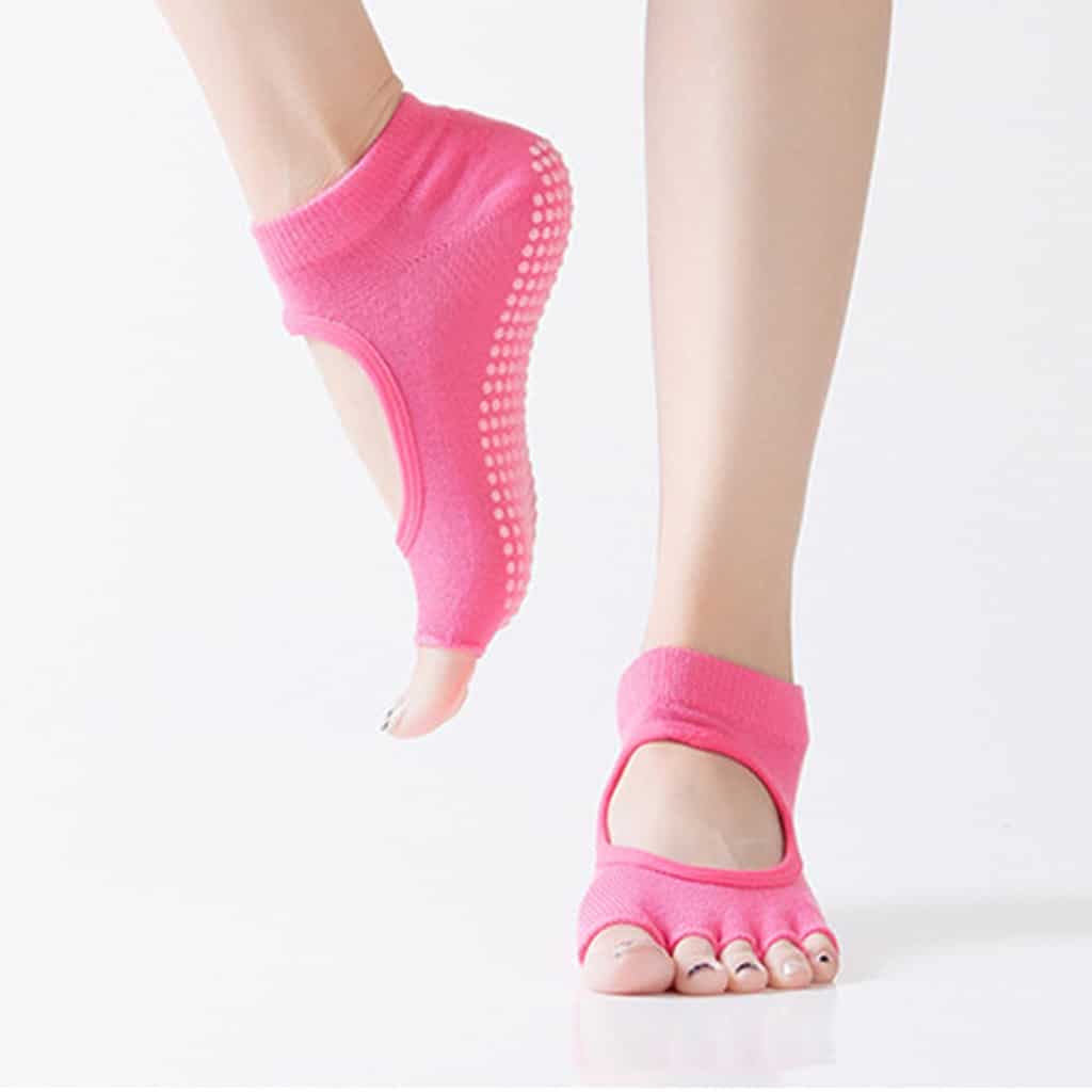 Women's Non-Slip Yoga Socks - Blue Force Sports