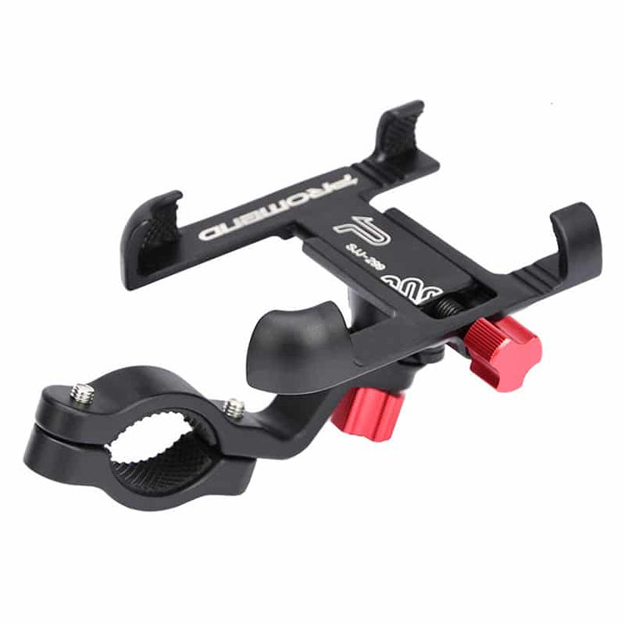 Adjustable Aluminum Bicycle Phone Holder - Blue Force Sports