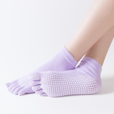 Women's Toe Yoga Socks - Blue Force Sports