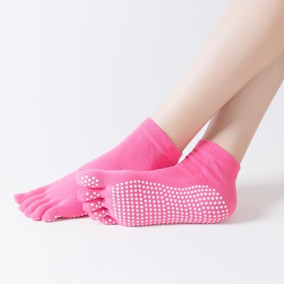Women's Toe Yoga Socks - Blue Force Sports