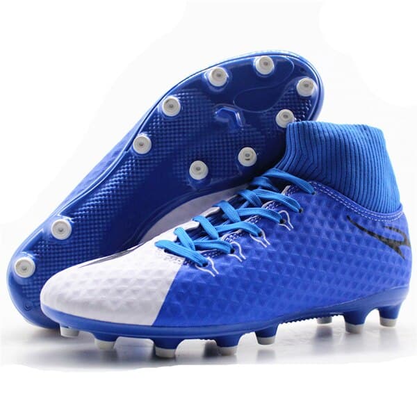 Men's High Ankle Outdoor Football Shoes - Blue Force Sports