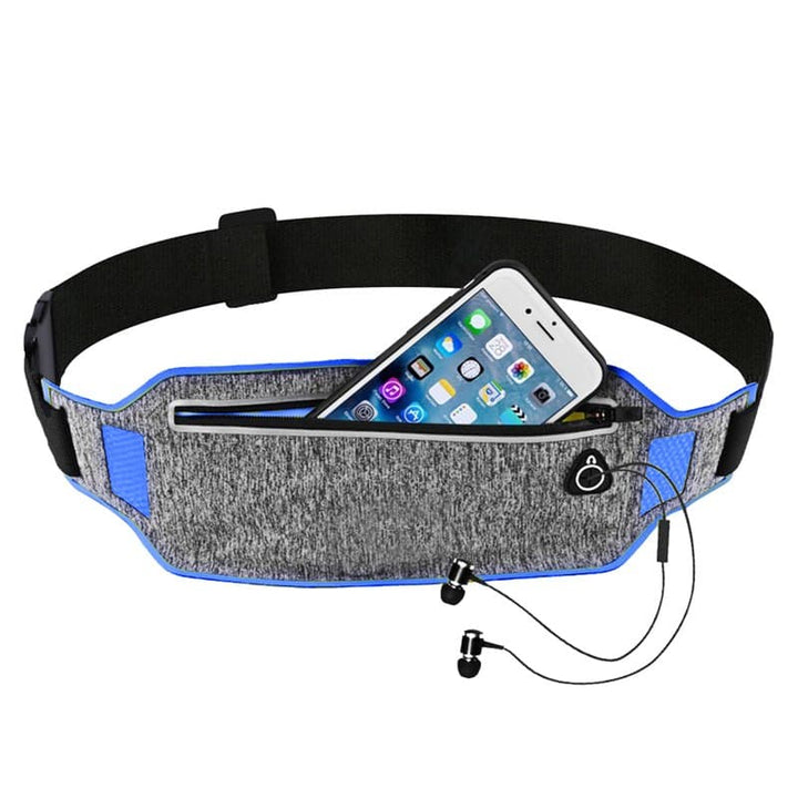 Sports Waist Bags with Hidden Pouches - Blue Force Sports