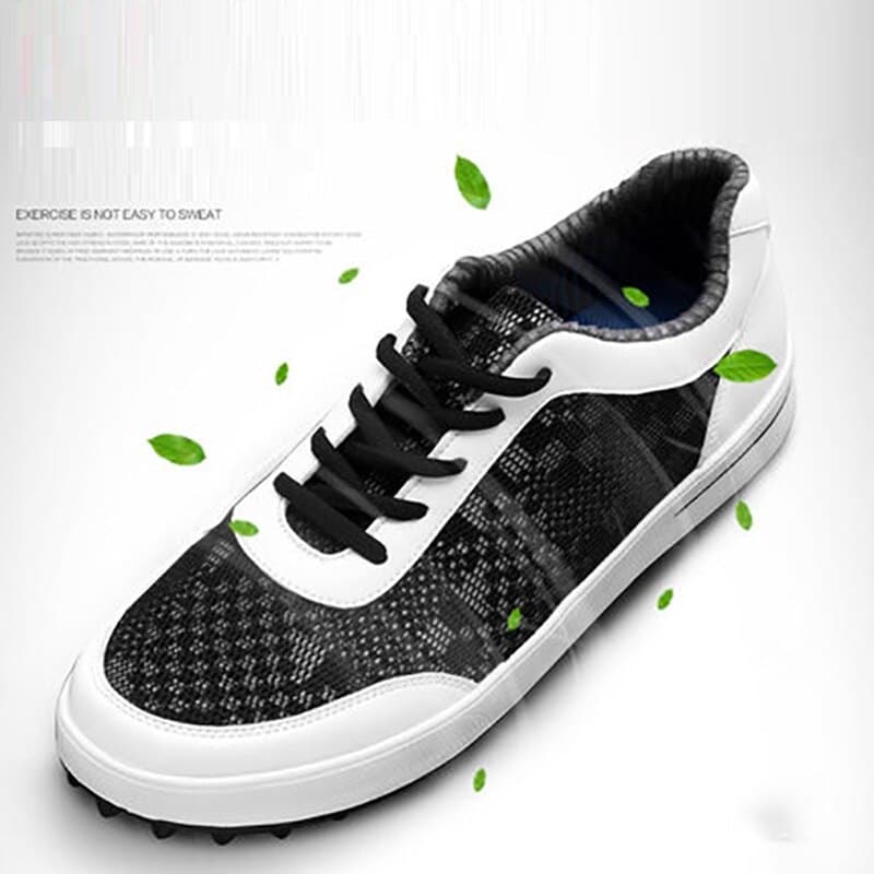 Men's Breathable Mesh Golf Shoes - Blue Force Sports