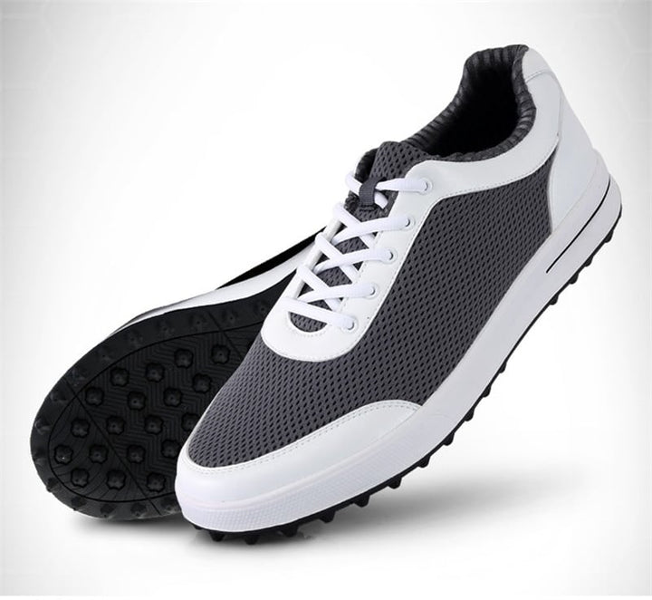 Men's Breathable Mesh Golf Shoes - Blue Force Sports