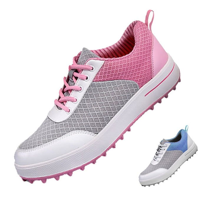 Women's Waterproof Professional Golf Shoes - Blue Force Sports