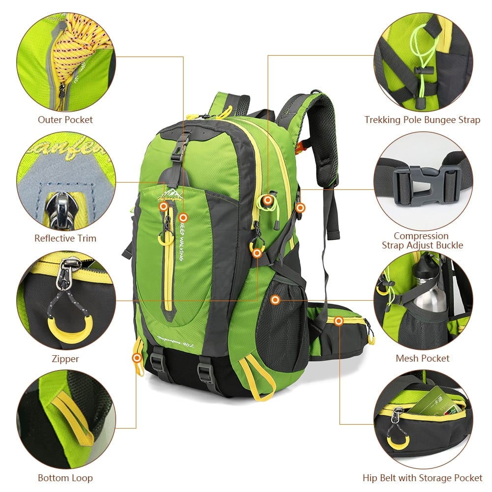 Large Waterproof Tactical Sports Backpack - Blue Force Sports
