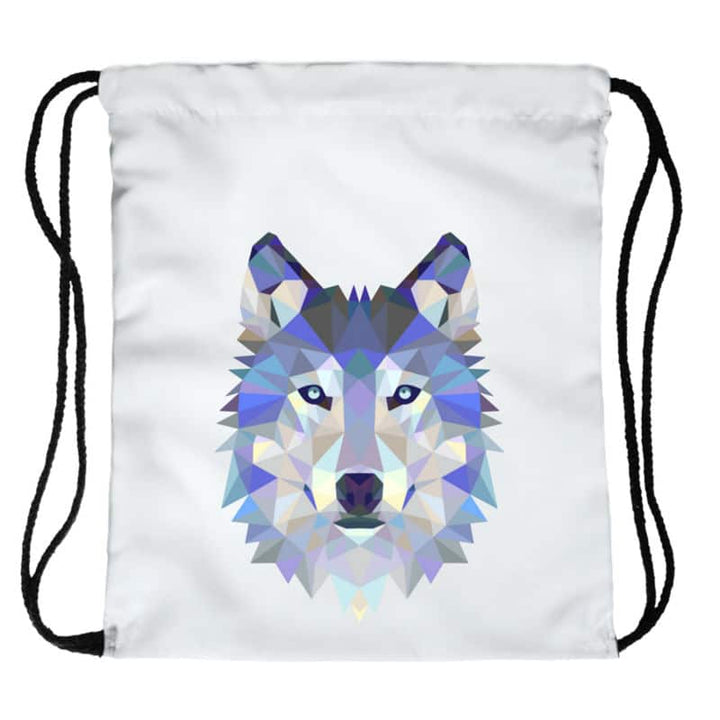 Wolf Print Backpack - Blue Force Sports