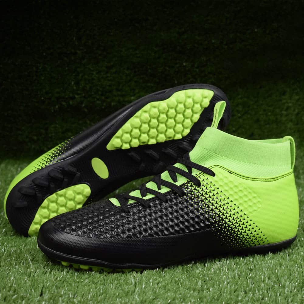 Indoor High Ankle Football Sneakers - Blue Force Sports
