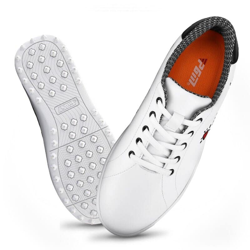 Women's PU Leather Printed Sneakers - Blue Force Sports