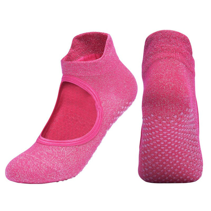 Women's Anti-Slip Breathable Yoga Socks - Blue Force Sports