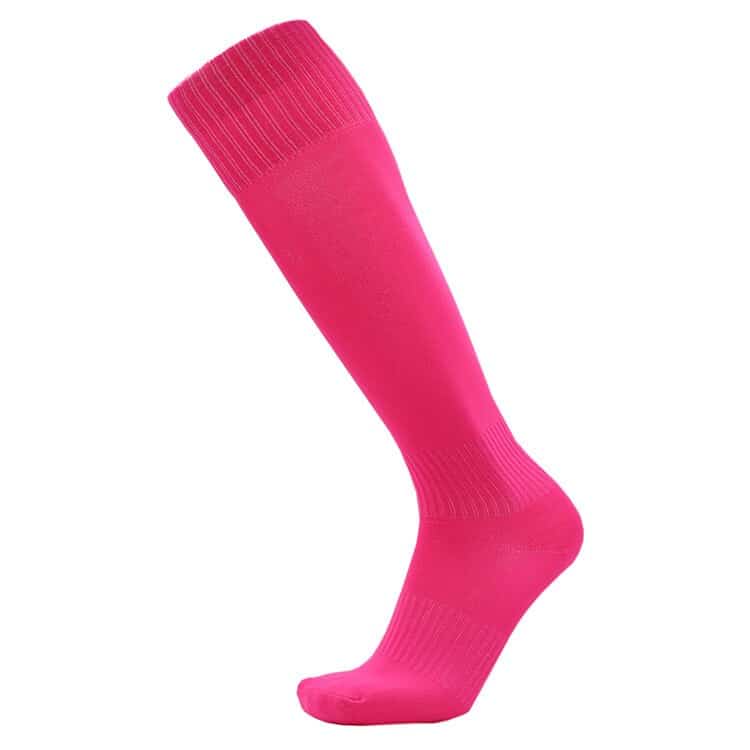 Fluorescent Color Basic Sports Compression Socks - Blue Force Sports