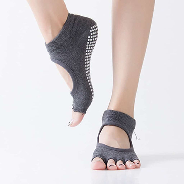 Women's Non-Slip Socks for Yoga - Blue Force Sports