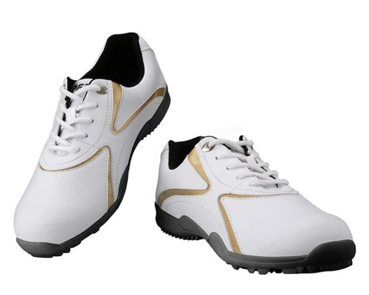 Waterproof Gold Sneakers for Men - Blue Force Sports