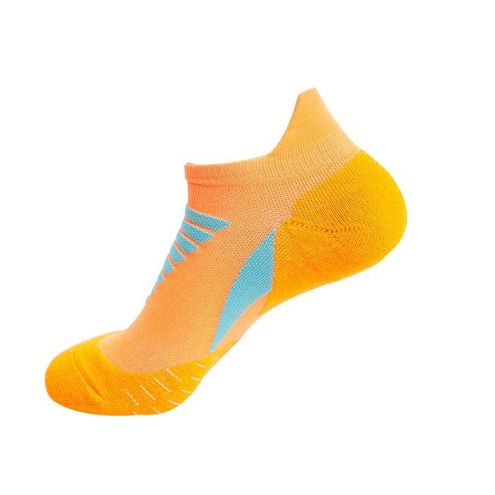 Men's Striped Coolmax Ankle Sports Socks - Blue Force Sports