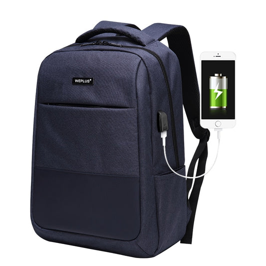 Multifunctional Water-Resistant Large Capacity Men's Laptop Backpack - Blue Force Sports