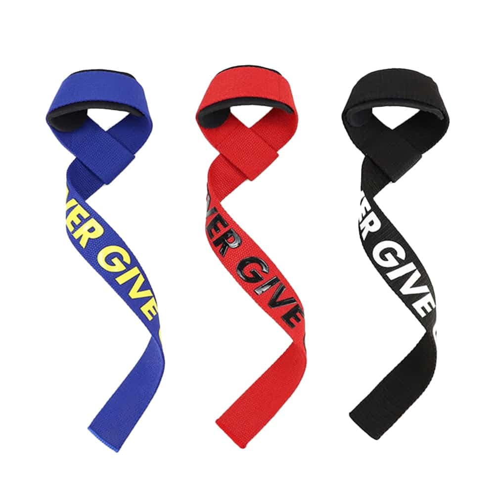 Nylon Weight Lifting Wrist Band - Blue Force Sports