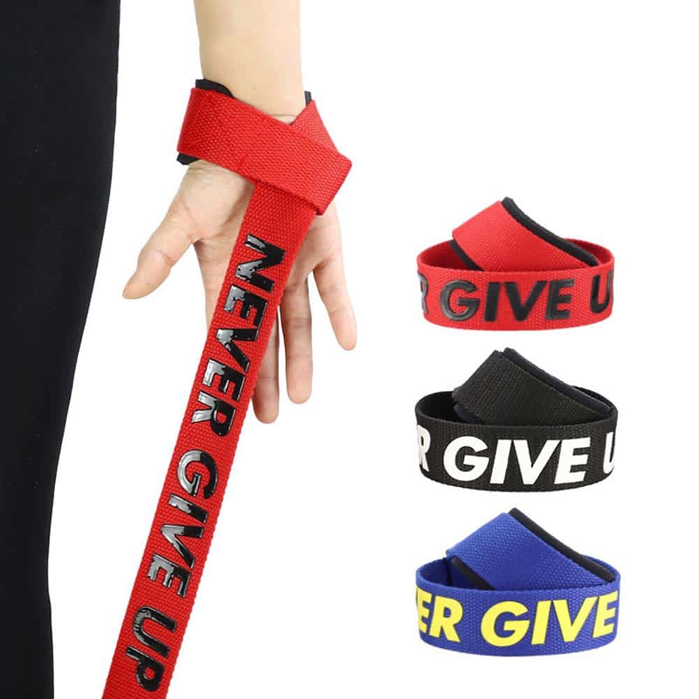 Nylon Weight Lifting Wrist Band - Blue Force Sports