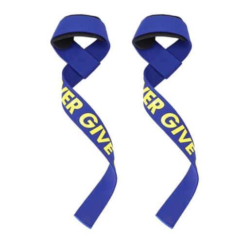 Nylon Weight Lifting Wrist Band - Blue Force Sports