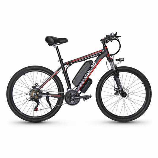 Mountain Electric Bike 21 Speeds for Adults - Blue Force Sports