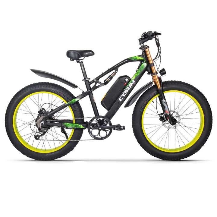 Off Road Electric Bike with Hydraulic Disc Brake - Blue Force Sports