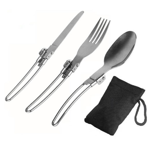Folding Cooking Utensils for Camping - Blue Force Sports