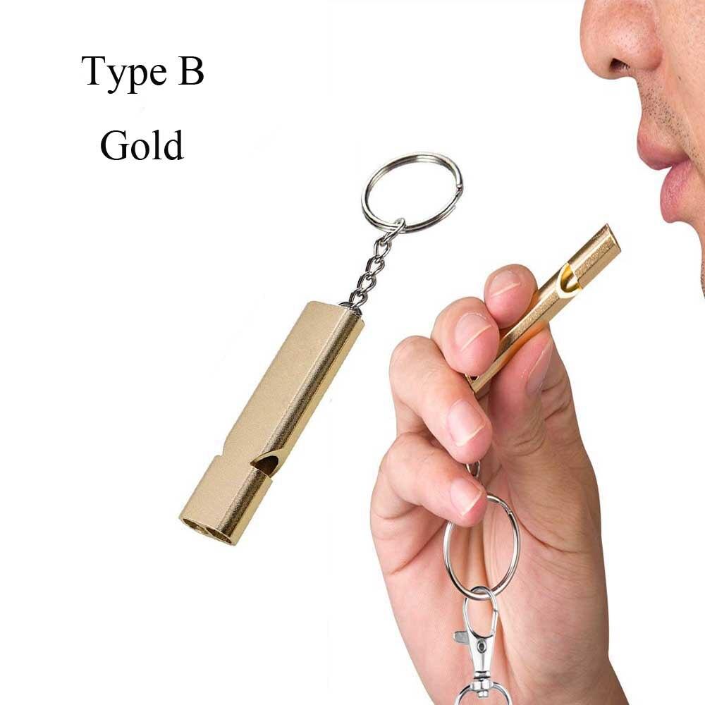 Stainless Steel Survival Whistle - Blue Force Sports