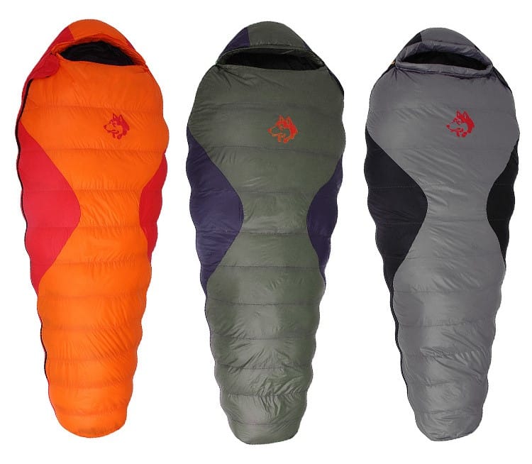 Warm Sleeping Bag with Duck Down Filling - Blue Force Sports